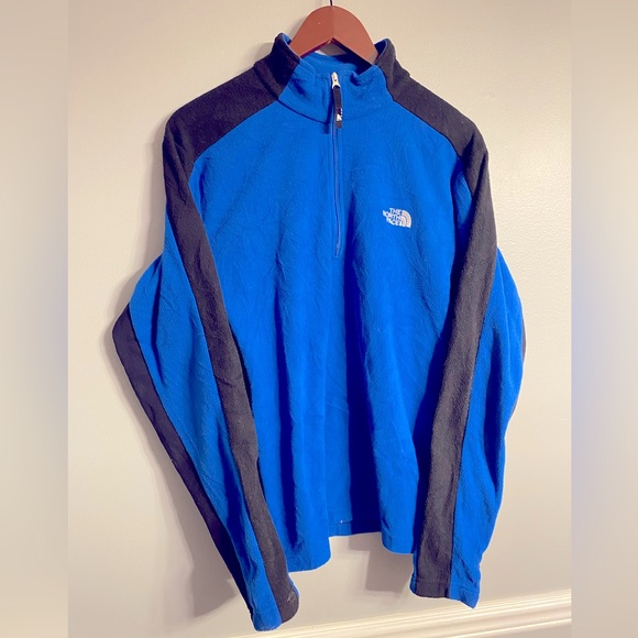 The North Face Men’s Fleece 1/4 Zip Pullover - Picture 1 of 3